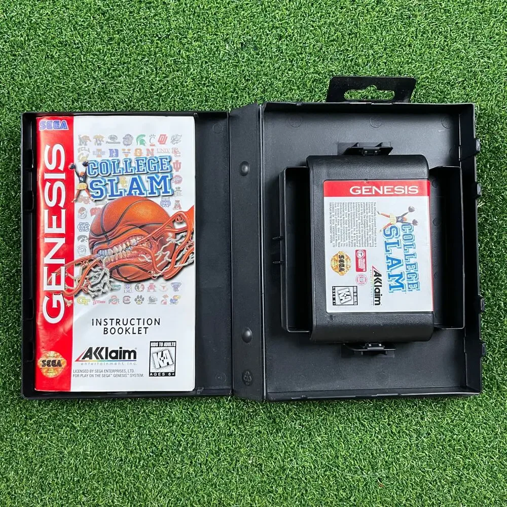 Sega Genesis College Slam Video Game